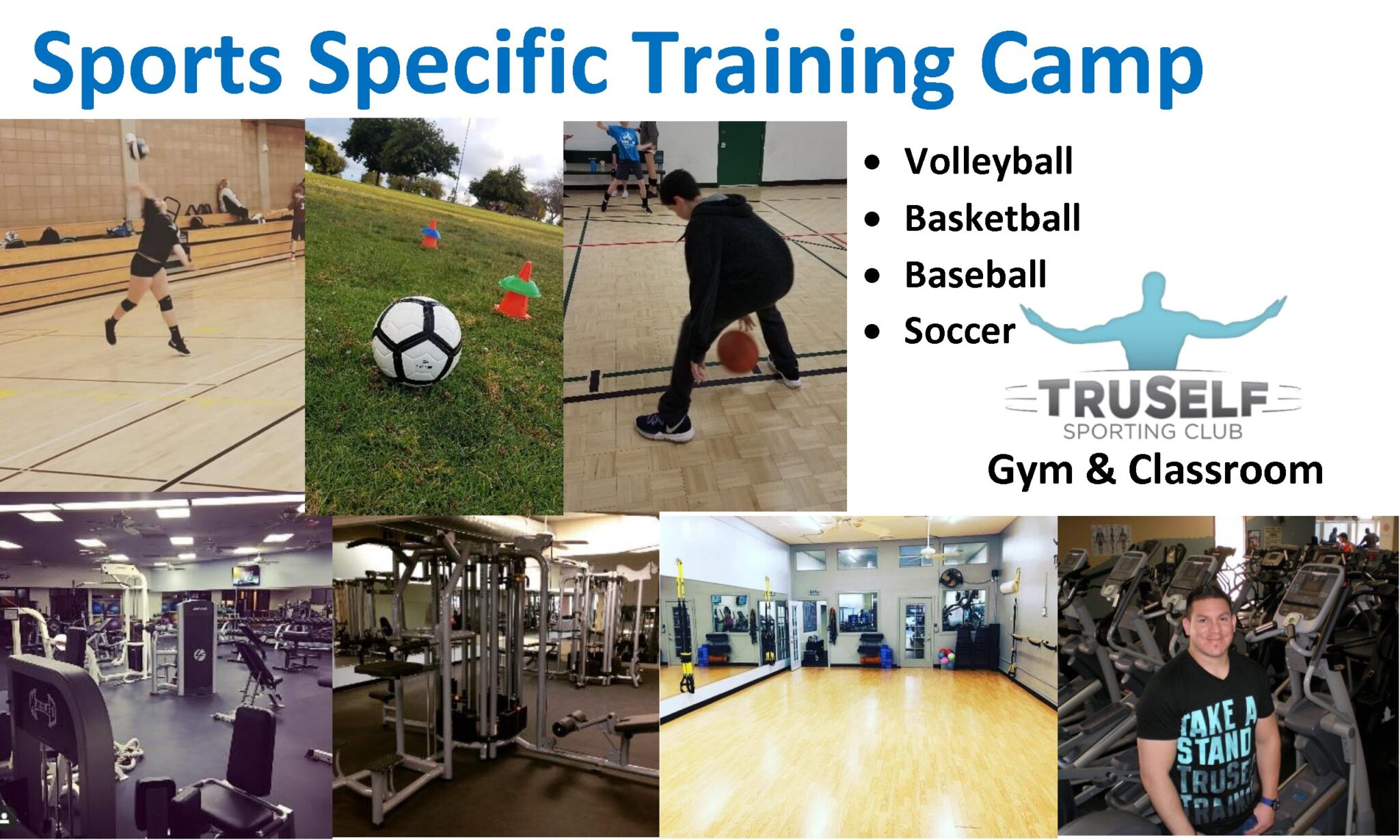 Sports Specific Training Camp flyer 1 TruSelf Sporting Club TruSelf