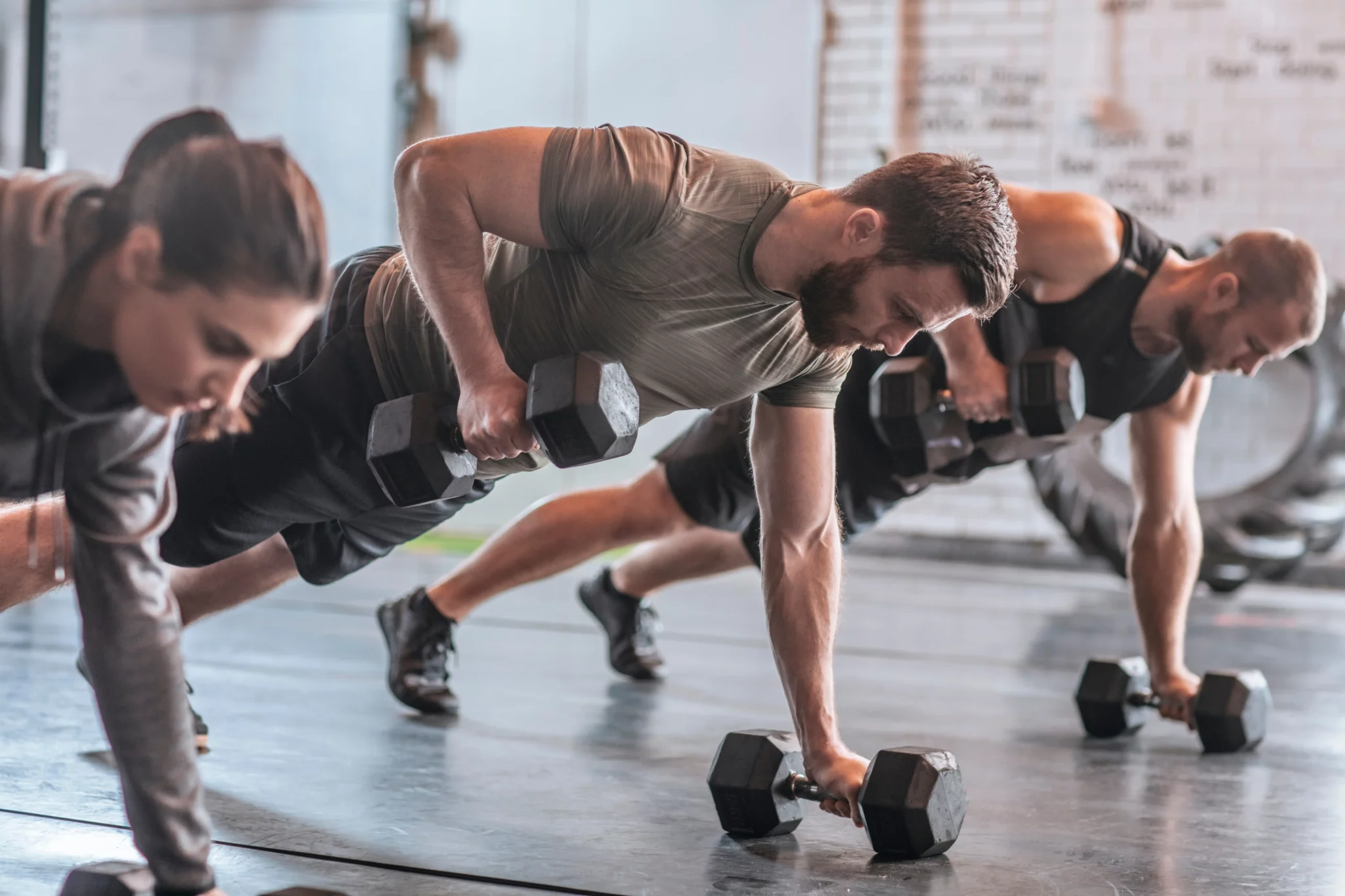 Saturday HIIT class at TruSelf Sporting Club San Diego