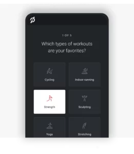 TruSelf Sporting Clubs Peloton workout app