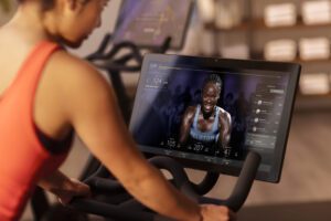 Peloton Gym Rider at TruSelf Sporting Club local gym