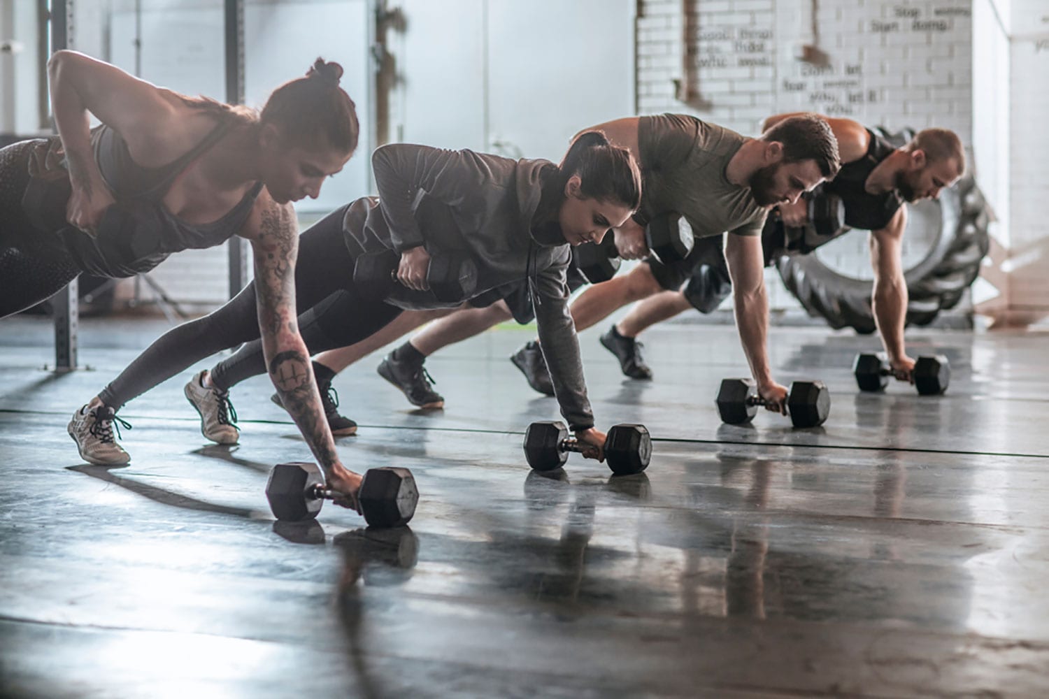 group strength training at TruSelf Sporting Club San Diego Gym