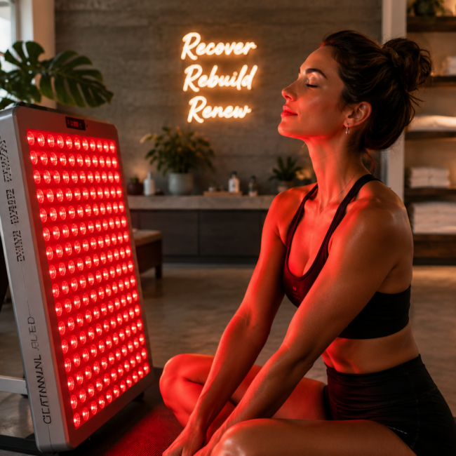 Red light Therapy at TruSelf Sporting Club San Diego Gym